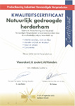 Klik om het certificaat in te zien