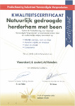 Klik om het certificaat in te zien